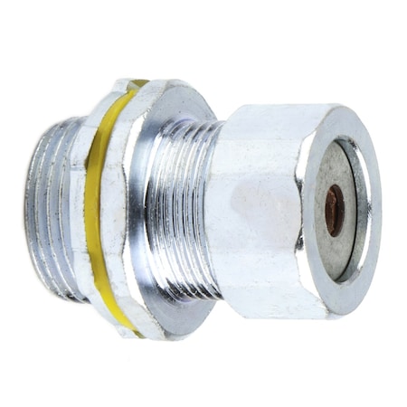 Dottie L.H. Dottie 3/4'' Steel Strain Relief Connector (Red Grommet), 10PK SR75A250